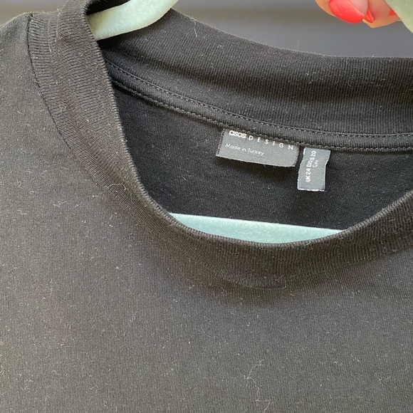 Boxy Tshirt with High Neck - Picture 2 of 3